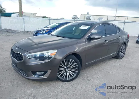 2014 Kia Cadenza Premium из США, поврежденный, VIN KNALN4D77E5131284